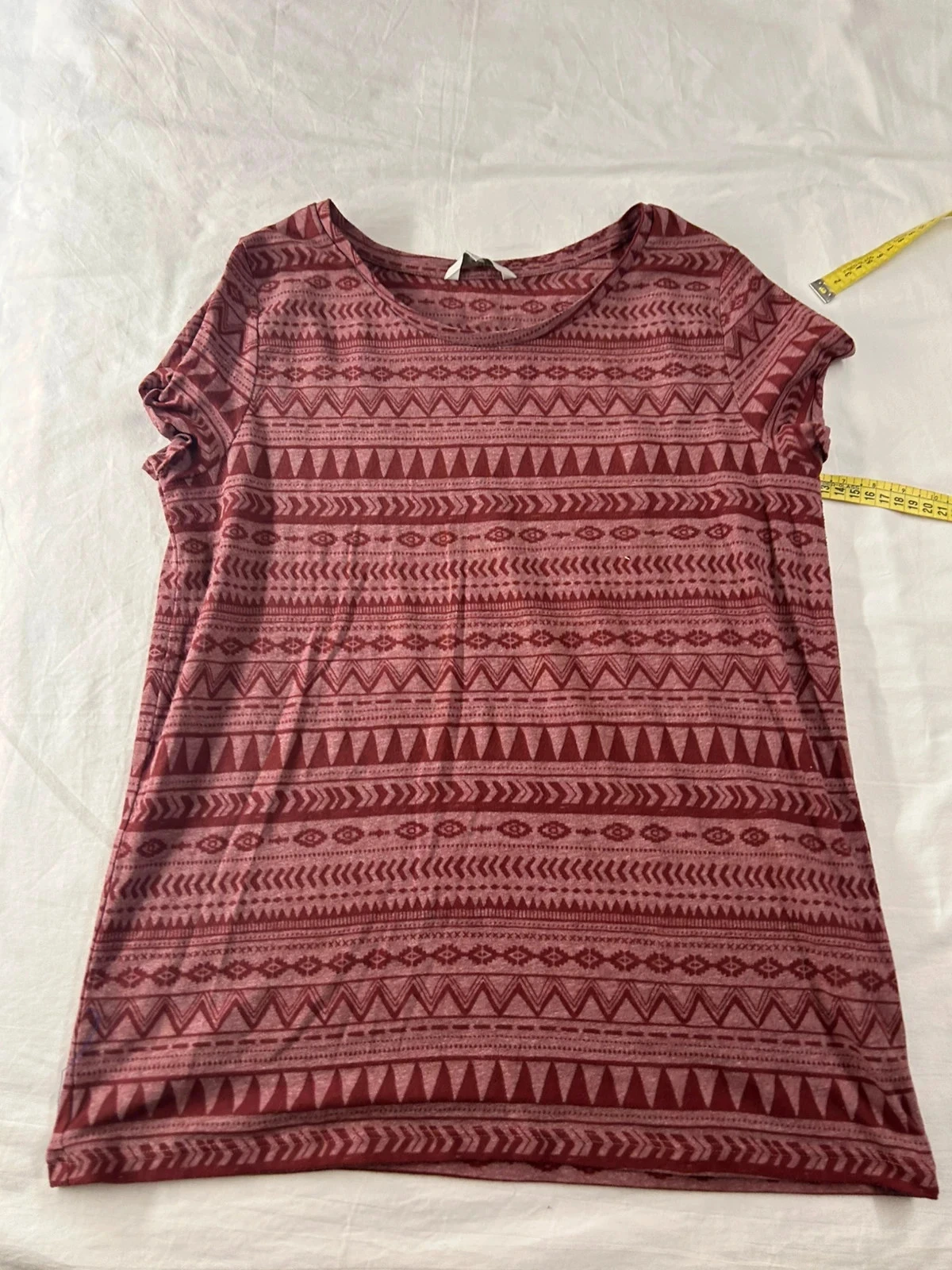 T-shirt com estampa multicolorida Clockhouse tamanho L – photo 2
